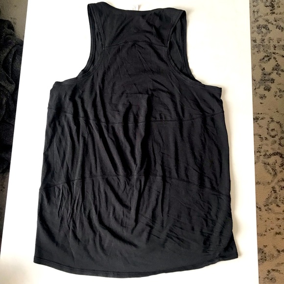 Back in Action Lululemon tank top, size 4, black. - Picture 1 of 7